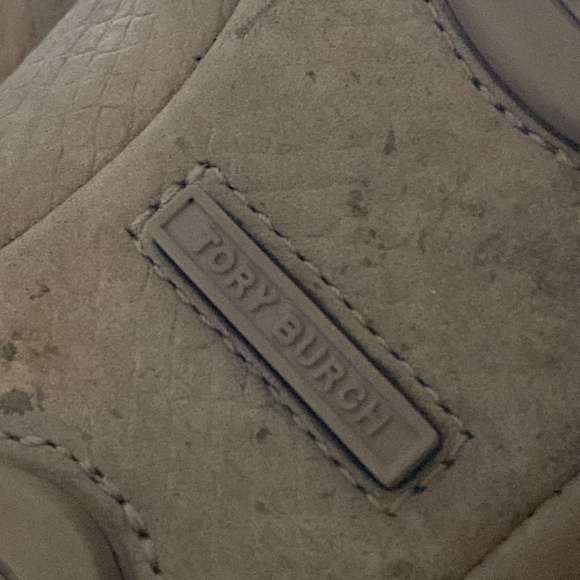 Tory Burch gray suede ballet shoe, women's size 6.5 - Picture 5 of 12